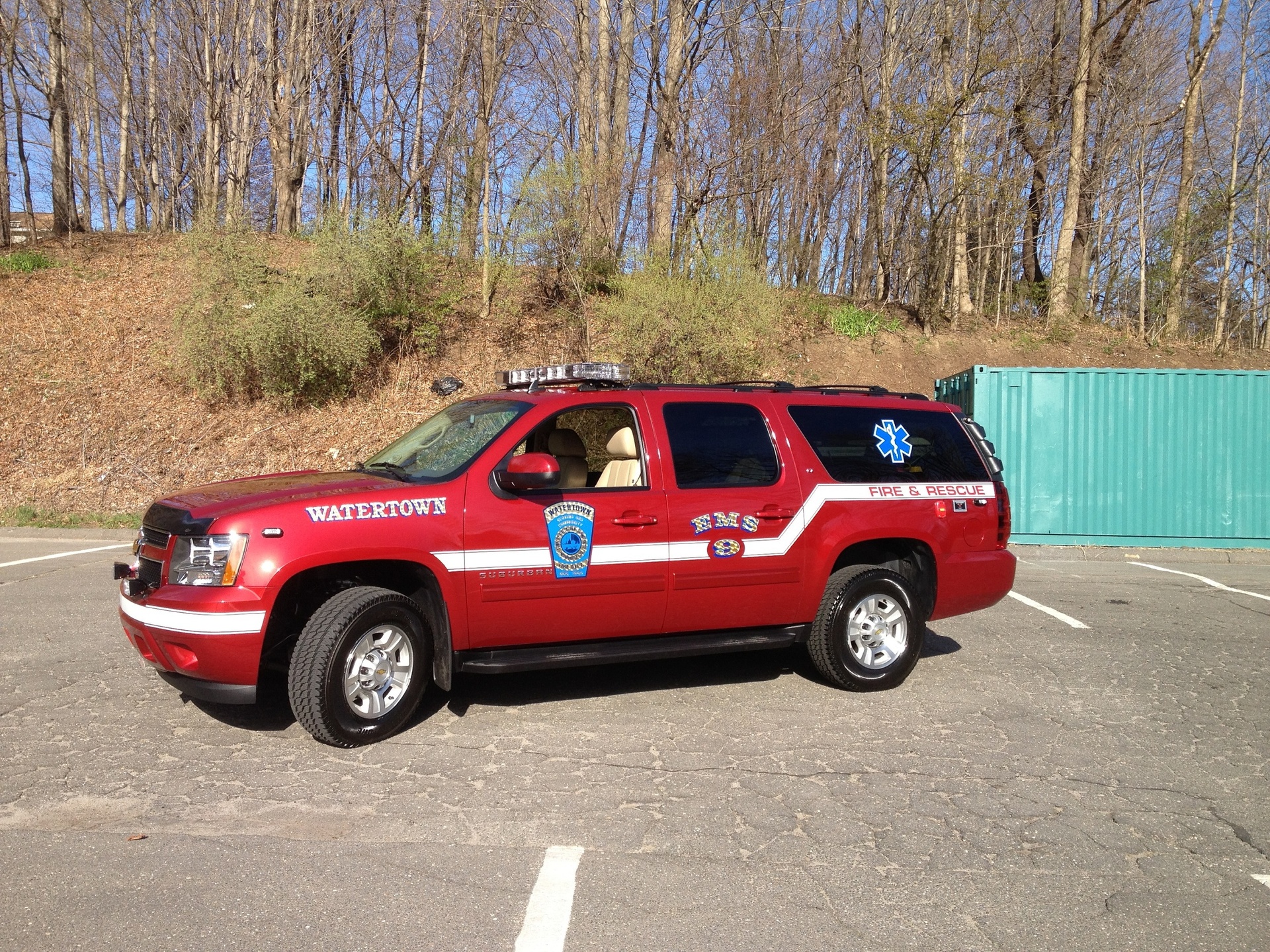 EMS 9 - 2012 Chevy Suburban / GK - EMS First Response Vehicle - Company 2